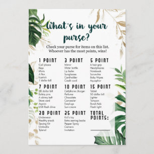 Convites O que há no seu jogo de Chá de fraldas Safari