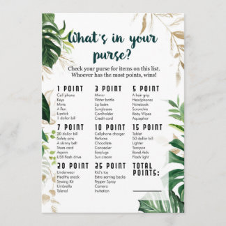 Convites O que há no seu jogo de Chá de fraldas Safari