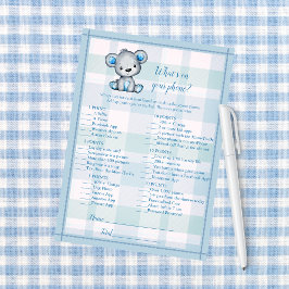 Convites O Que Há No Seu Jogo De Chá De Garoto De Cinza Bon