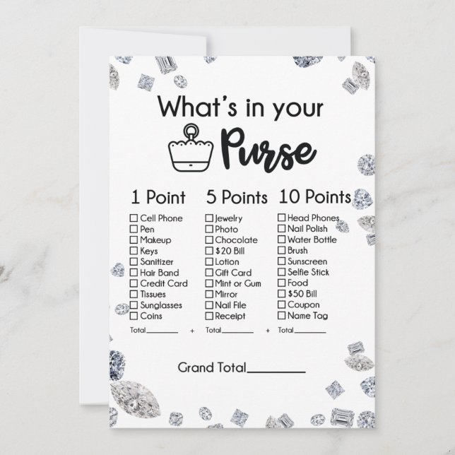 Convites O que há no seu jogo de Chá de panela (Frente)