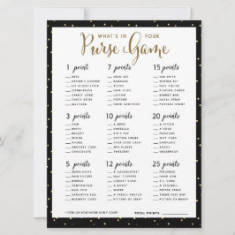 Convites O que há no seu jogo de Chá de panela de Jogo de B