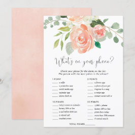 Convites O que há no seu jogo de chá de panela telefônico