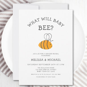 Convites O Que Irá Revelar O Gênero Do Bebê