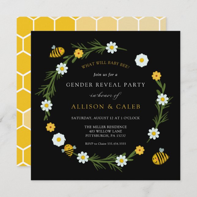 Convites O que será a Revolução do Gênero das Abelhas? (Frente/Verso)