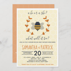 Convites O Que Será O Gênero Revelar Chá de fraldas?