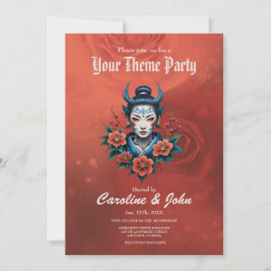 Convites O segredo da beleza pálida.