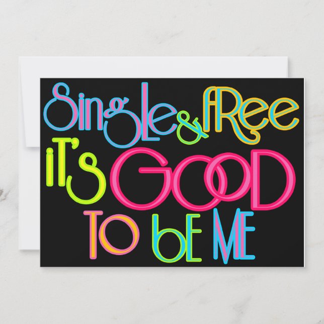 Convites O solteiro & livra (Frente)