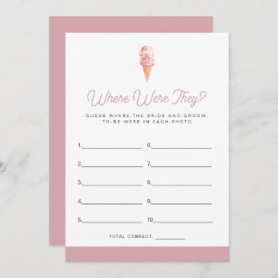 Convites O Sorvete CLARA Reto Escopou-Se Onde Estavam