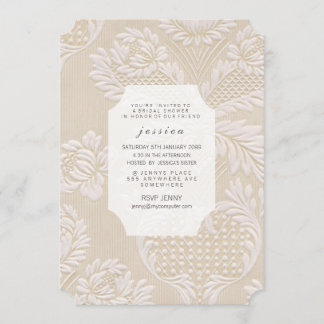 Convites O teste padrão floral francês do papel de parede