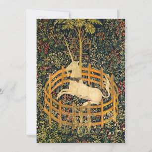 Convites O Unicórnio em cativeiro