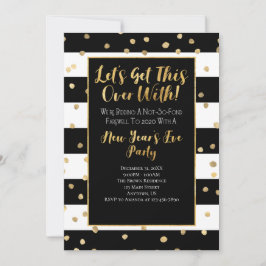 Convites O vamos acaba com o Ano Novo 2020 2021