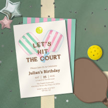 O Vamos Pickleball Apanhou O Aniversário Da Corte