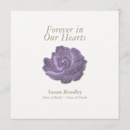 Convites O vintage aumentou para sempre em nossos corações