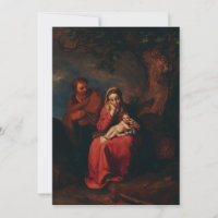 O Vôo para o Egito por Abraham Bloemaert