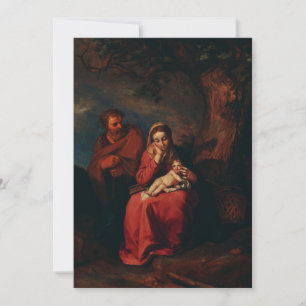 Convites O Vôo para o Egito por Abraham Bloemaert 