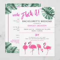 OAKLEY Bata! Flamingo Tropical Bachelorette In