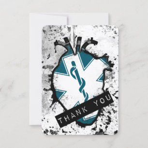 Convites obrigado do primeiro respondente