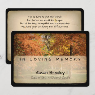 Convites Obrigado memorável da simpatia do vintage das