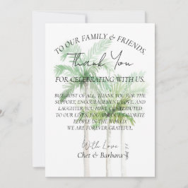 Convites Obrigado Play Card