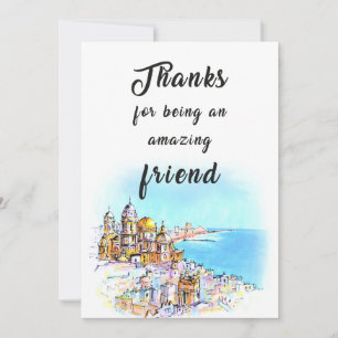 Convites Obrigado por ser um amigo incrível