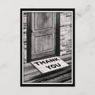 Convites obrigado sua fotografia do tapete