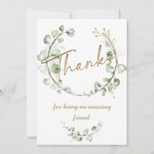 Convites Obrigados por ser um amigo incrível