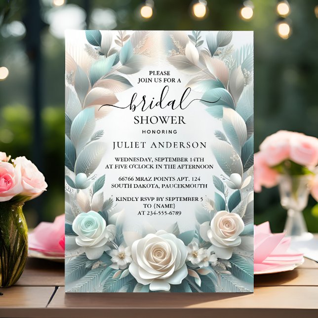 Convites Obter Chá de panela de Prata High-End High-End com (Criador carregado)