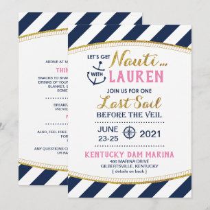 Convites Obter Chá de panela Nauti