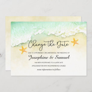 Convites Ocean Beach Tropical Summer Muda A Data