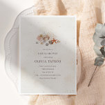Convites Ocean Seashells Beach Boho Coastal Bridal Shower<br><div class="desc">This bridal shower invitation features delicate seashell and coral artwork inspired by the coast. The soft beach color palette and elegant layout create a relaxed seaside feel that’s perfect for a coastal celebration. Ideal for beach towns, oceanfront venues, or summer bridal showers with friends and family. Personalize the bride’s name,...</div>