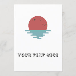 Convites Oceano Sunset