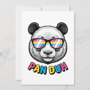 Convites Óculos de Sol Panda Engraçado Camisa de Gravura Vi