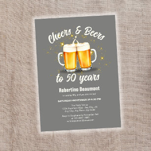 Convites Óculos Simples de Aderência Brindam Cervejas aos 5