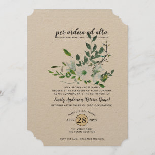 Convites Ocupação da FOTO Bontânica de Aposentação da Aquar