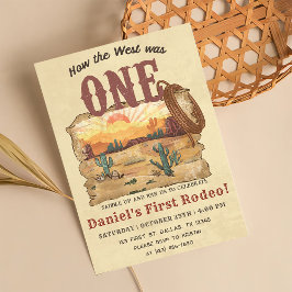 Convites Oeste Selvagem Como O Ocidente Foi Um Aniversário