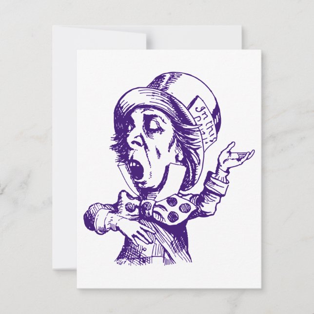 Convites Oferta de Baile de formatura de Chapéu Louco (Frente)