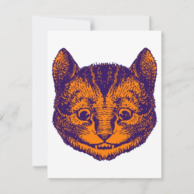 Convites Oferta de Baile de formatura de Gato de Cheshire (Frente)