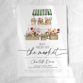 Convites Off the Market Bridal Shower Invitation farmer
