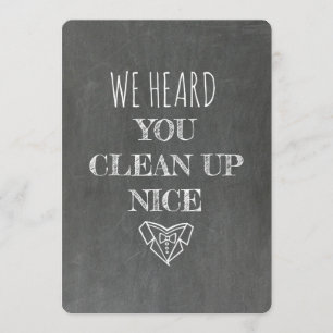 Convites OFICIANT   Quadro Negro Proposta Divertida