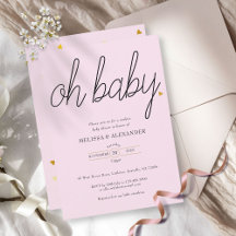 Oh Baby Gold Amor Coração Casais Chás de Bebê