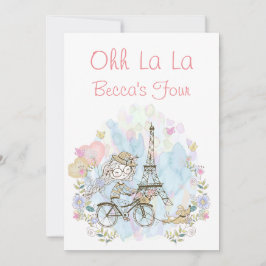 Convites Oh La Parisiense
