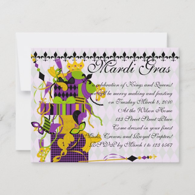 Convites Oh, Que Mess Adorável! (Frente)