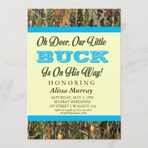 Convites Oh Veado Nosso Pequeno Buck Está A Caminho Chá de