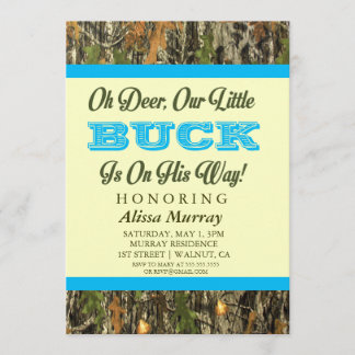 Convites Oh Veado Nosso Pequeno Buck Está A Caminho Chá de