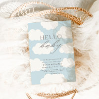 Olá, Baby | Chá de fraldas Cloud Nine Blue Boy