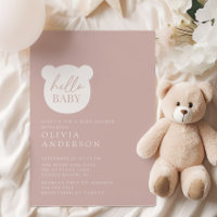 Olá, Chá de fraldas do Bear Bear