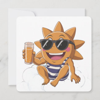 Convites Olá feriado de verão