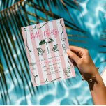 Convites Olá, Trinta | 30 de Script Rosa Moderno<br><div class="desc">O que você consegue quando combina vibrações tropicais com cores brilhantes e fontes de tendência? Este sonho belo convite de aniversário. Os aniversários tropicais são tão audaciosos, legal e relaxados que todas as vossas amigas vão adorar! Adicione seu texto personalizado a este design usando as caixas "Editar este modelo design"...</div>