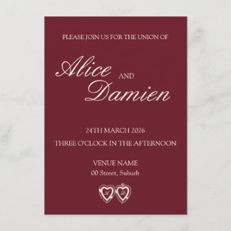 Convites Old Money Elegant Wedding Invitation