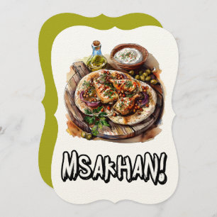 Convites Óleo de Msakhan - م س خ ن ف ل س ط ي ن